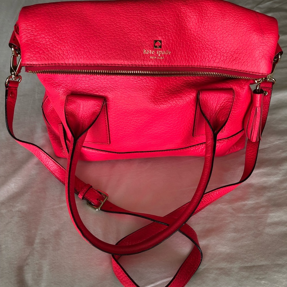 Hot pink Kate Spade bag